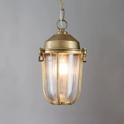 Electrical Brass Hanging Lantern
