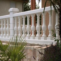 Balcony Stone Railing
