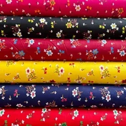 Rayon Ladies Floral Stripes Kurti Fabric Painting Designs