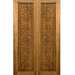 Carved Wood Door
