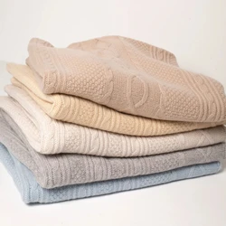 Cashmere Baby Blanket Soft against delicate skin