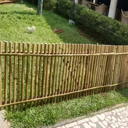 Green Garden Fence