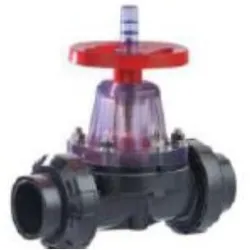 Solid PVC Valve, Material PVC
