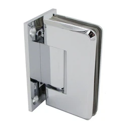 Shower Silver Hinges