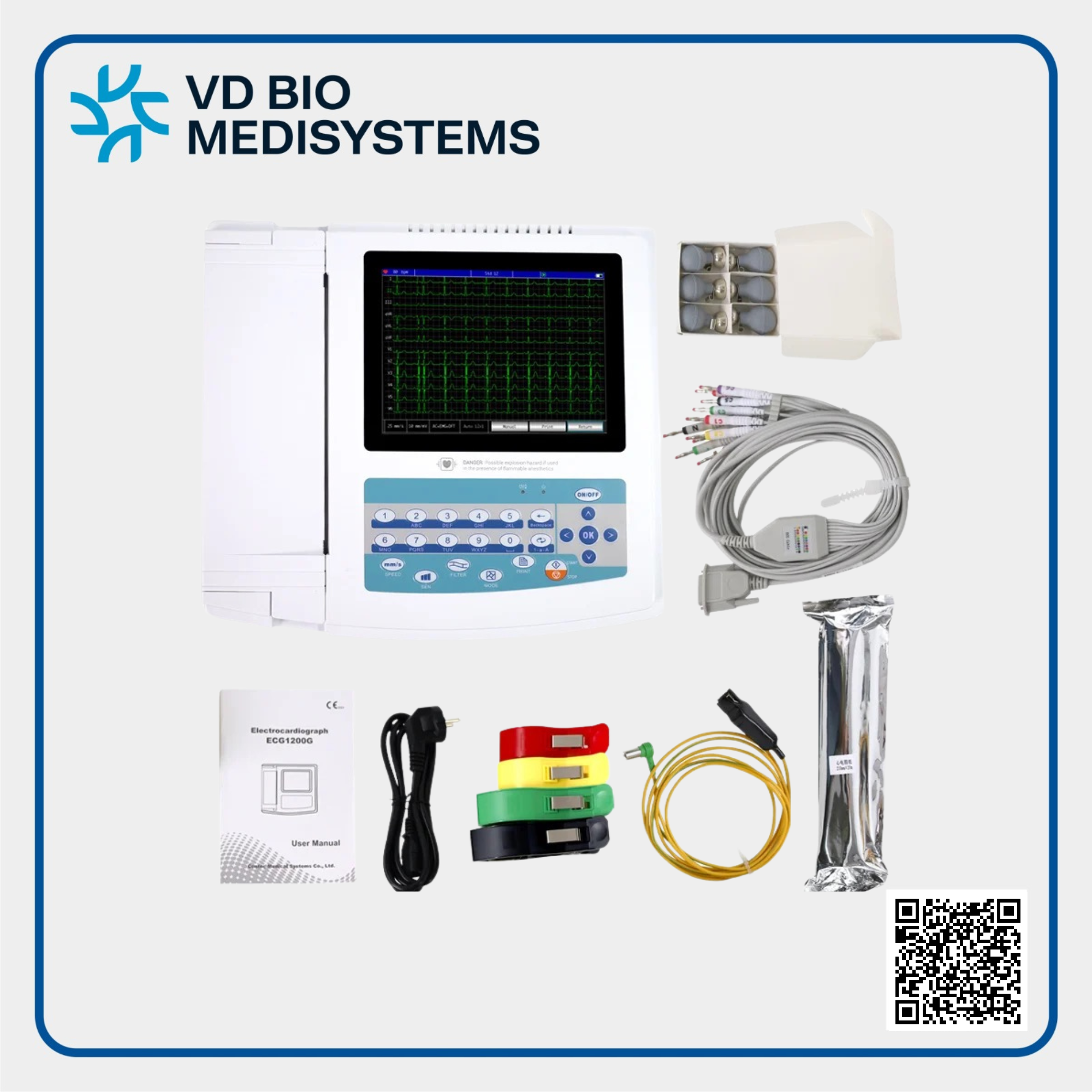 Contec 12 Channel Ecg CMS1200G Image