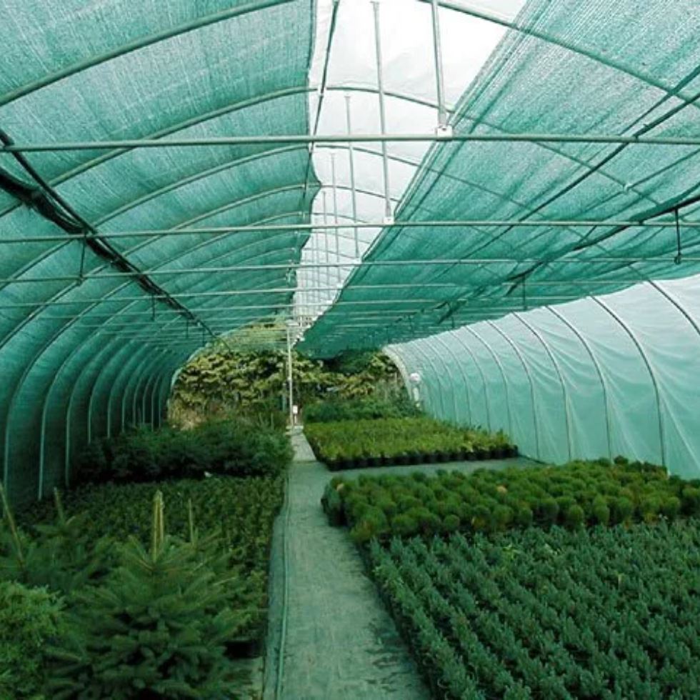 Green Shade Net For Garden, Nylon Agricultural Net Image