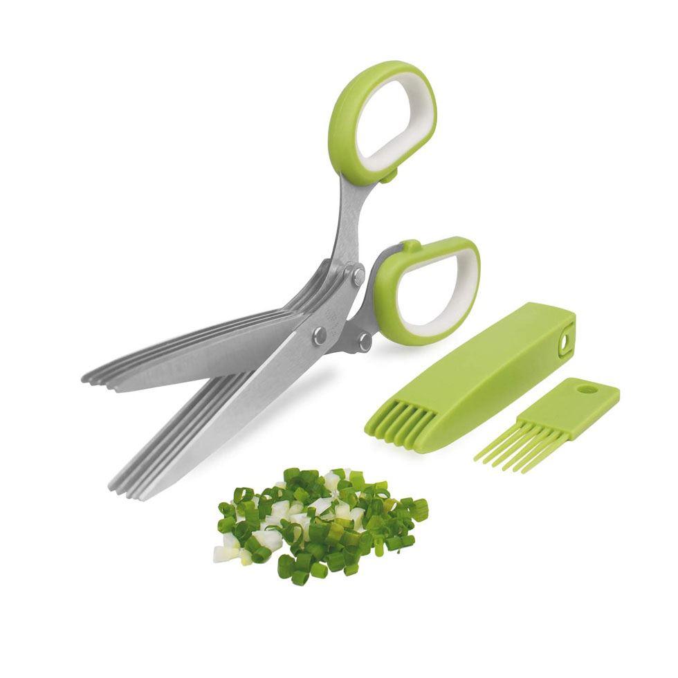 5 Blade Herb Scissor Image