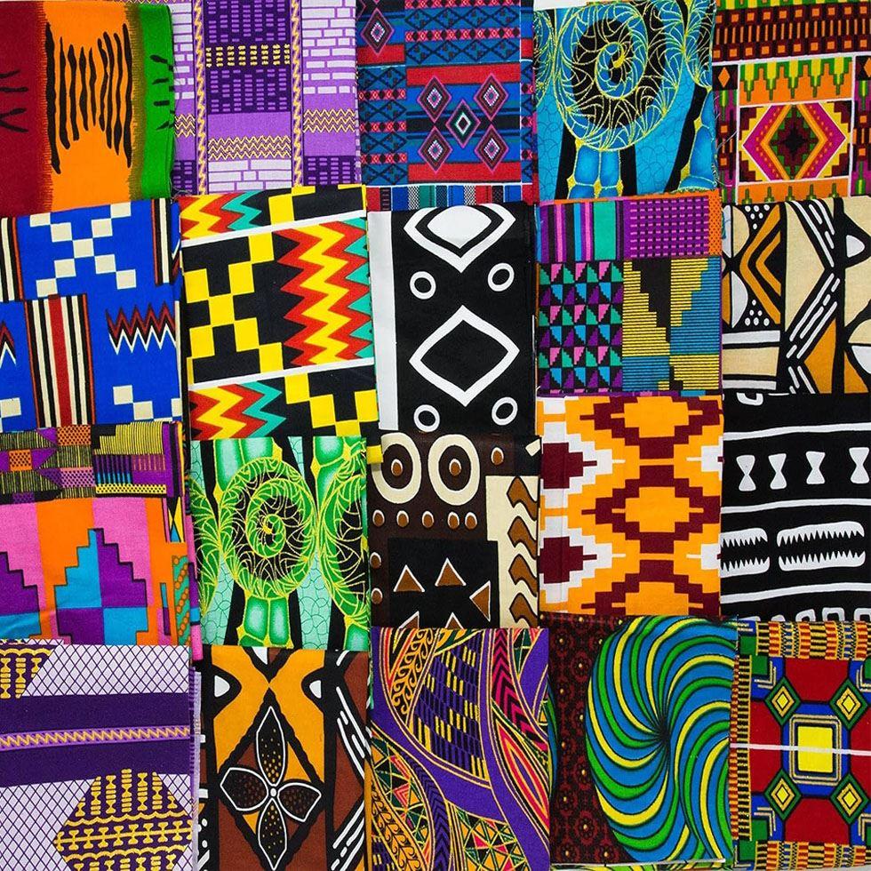 African Printed Fabric Image