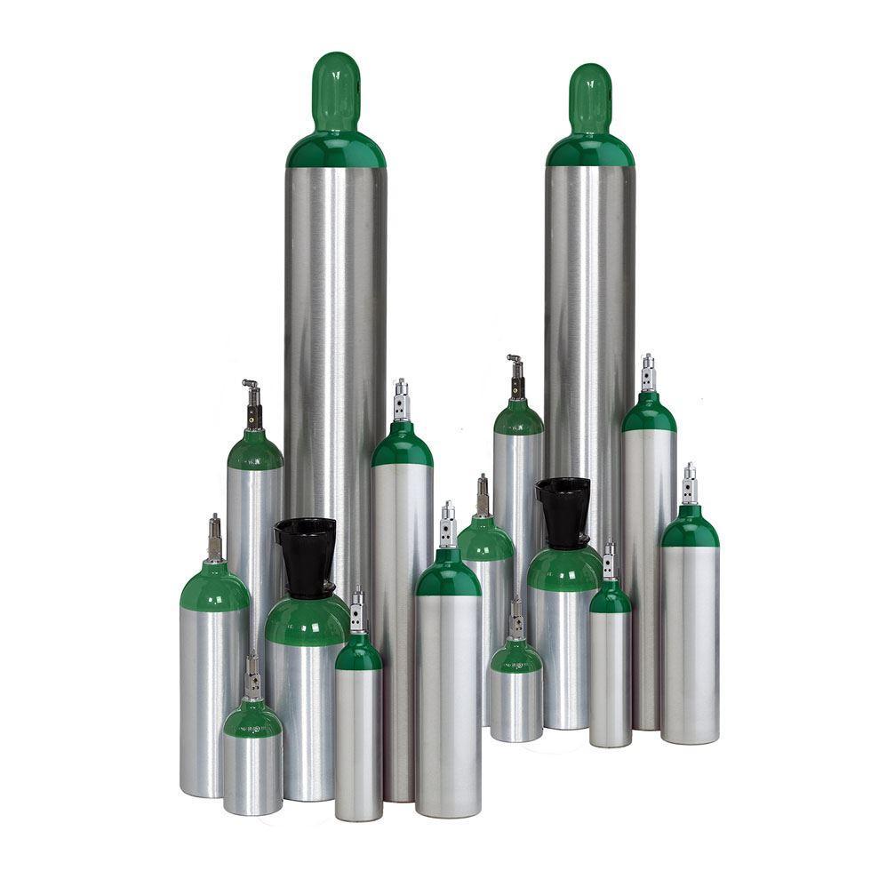 Aluminium Medical Oxygen Cylinder Image