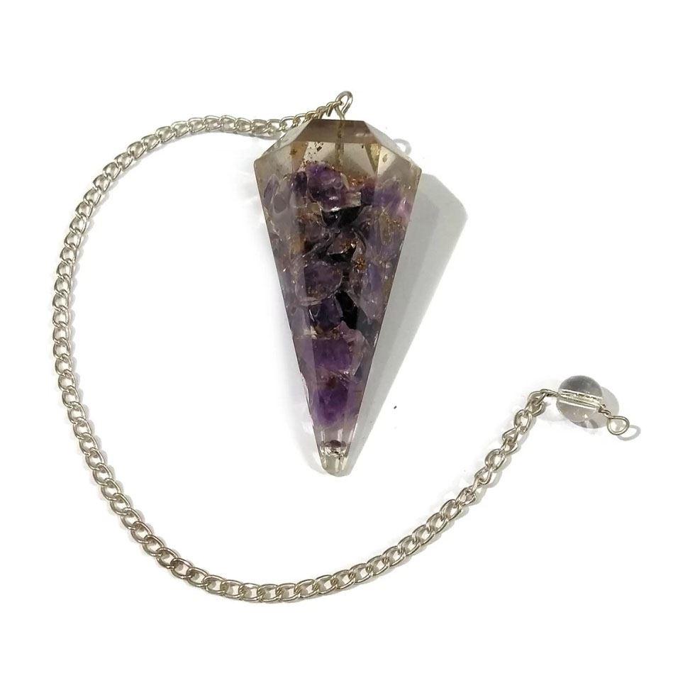 Amethyst Crystal Pendulum Image