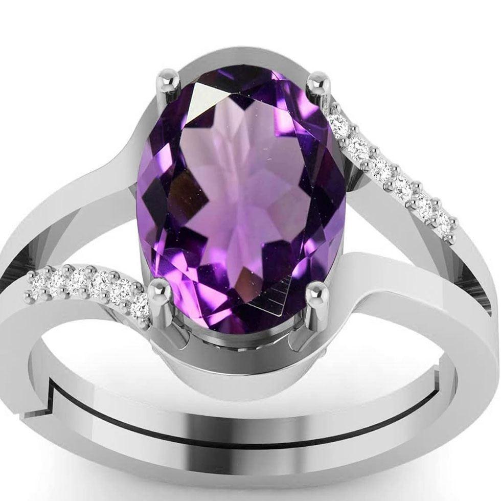 Amethyst Gemstone Ring Image