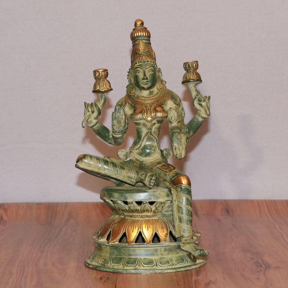 Antique Brass Sculpture Image