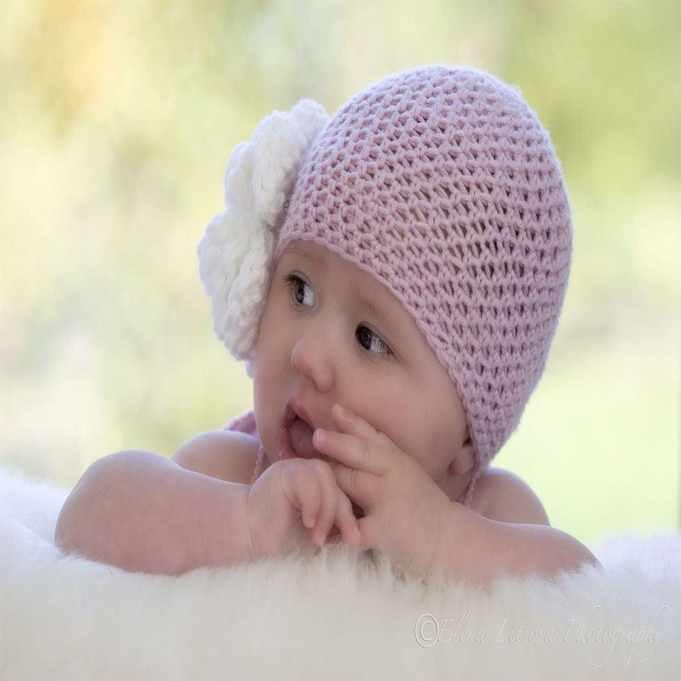 Baby Crochet Cap Image