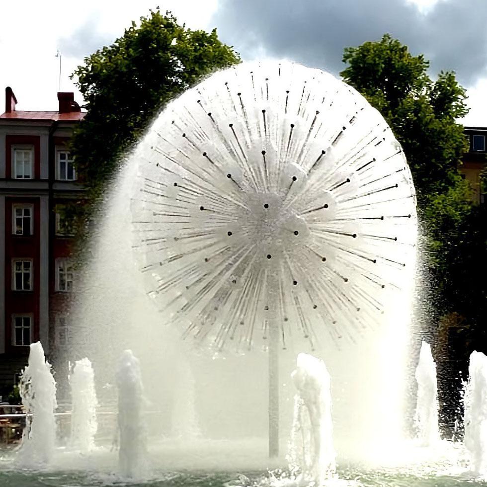 Ball Dandelion Fountain Image