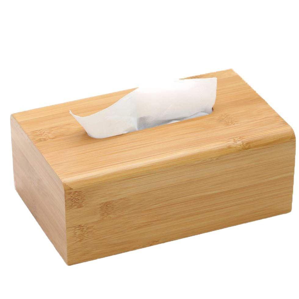 Bamboo Tissue Box  Image