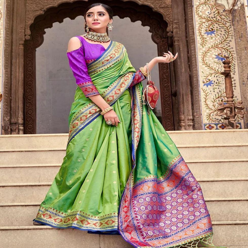 Banarasi Soft Silk Saree Image