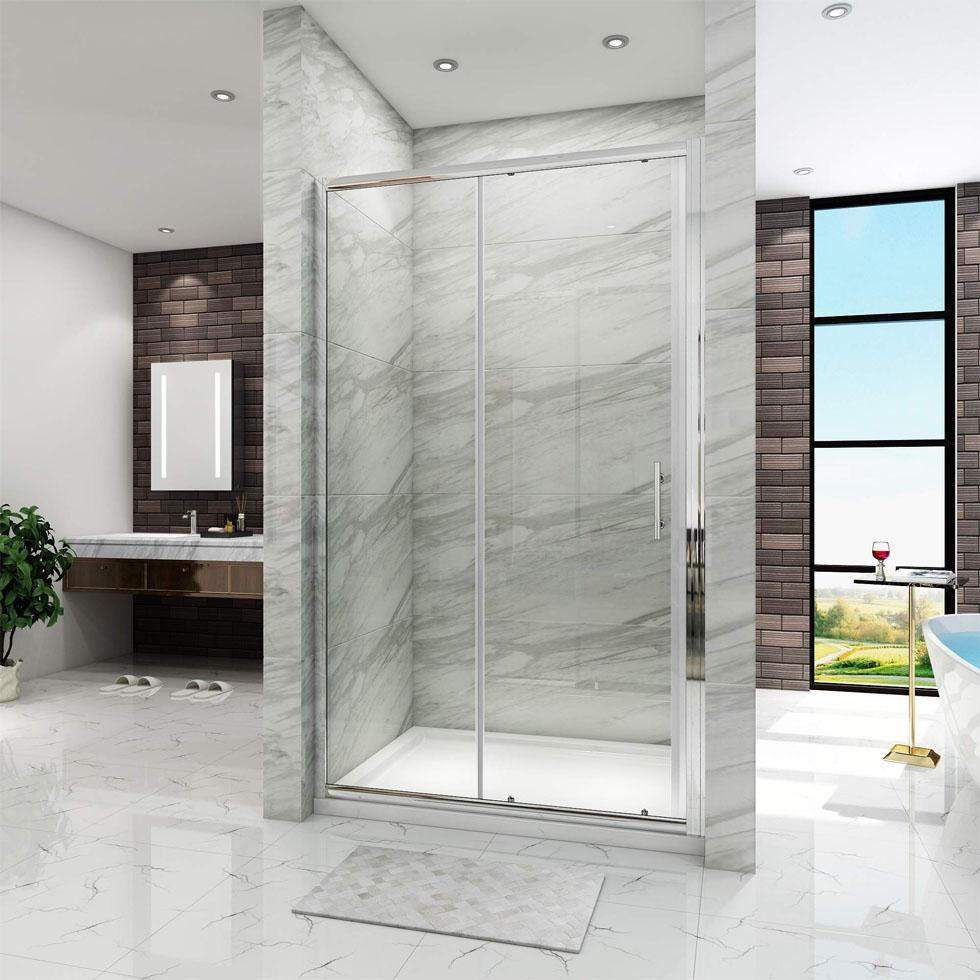 Bathroom Sliding Shower Image