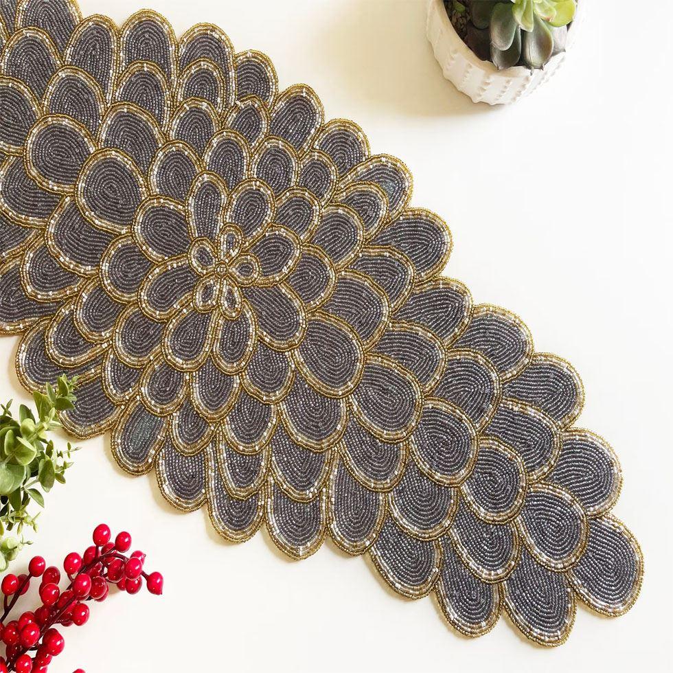 Beaded Table Runner Image