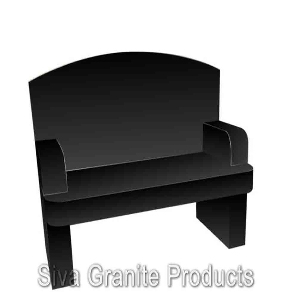 Exclusive Collection Granite Bench Memorial Handmade Products Image