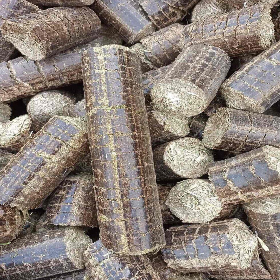 Biomass Fuel Briquettes Image