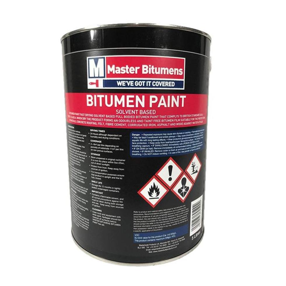 Bitumen Black Paint Image