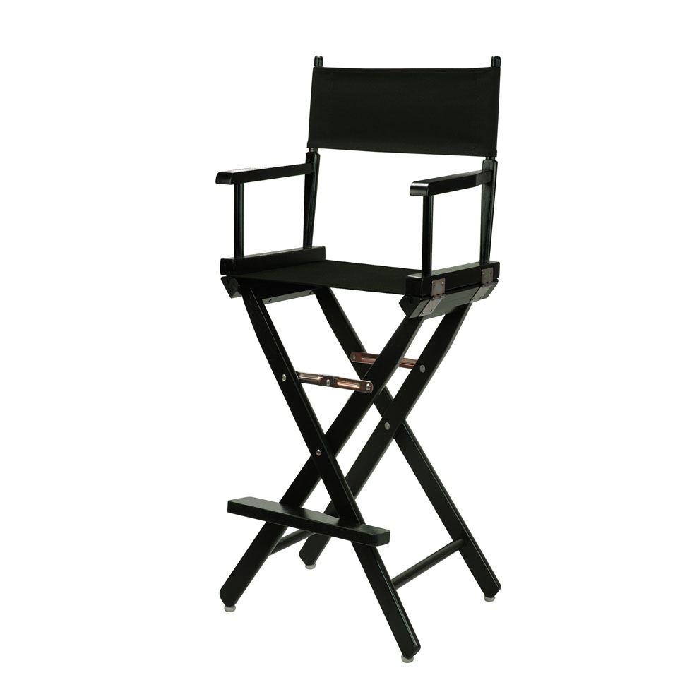 Black Director Chairs Image