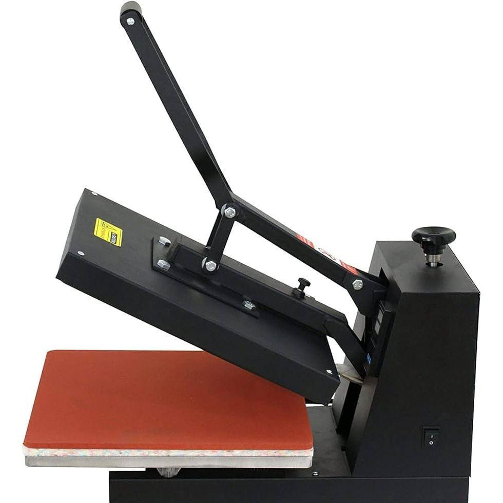 Black Heat Press Machine Image