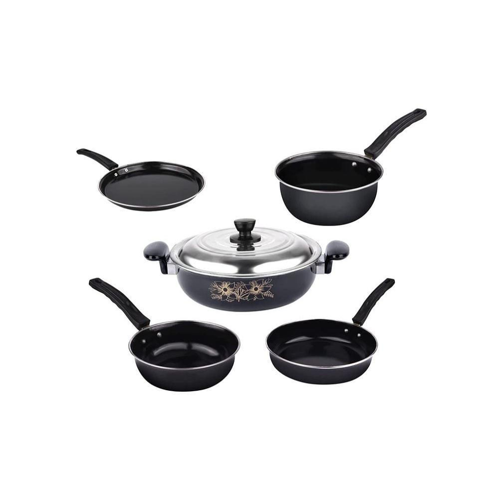 Black Nonstick Cookware Image