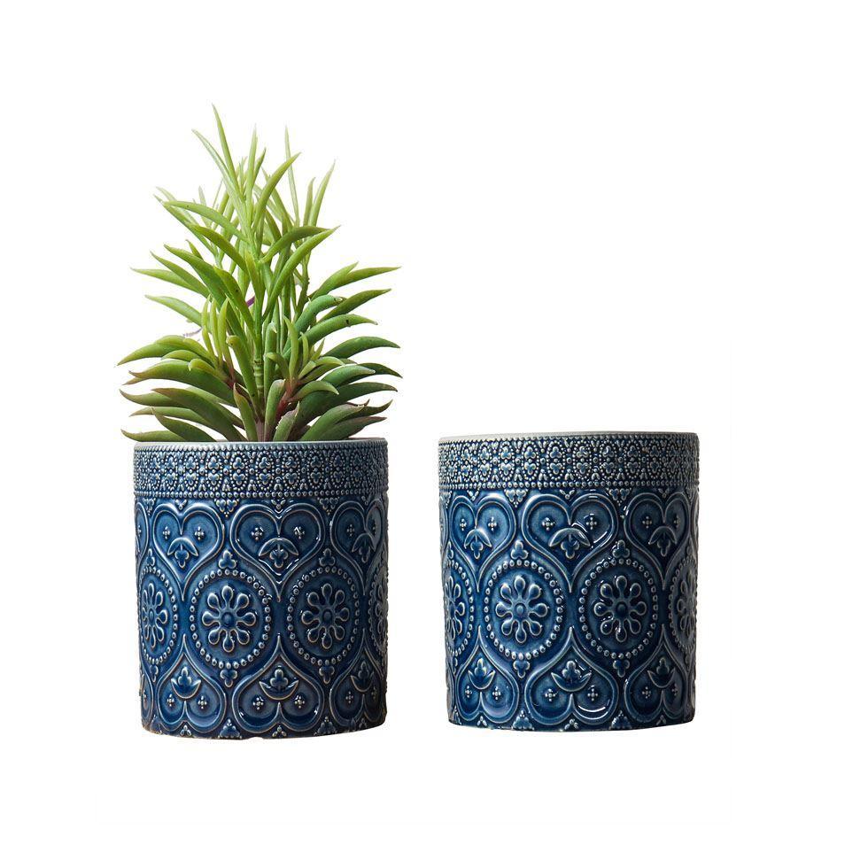 Blue Ceramic Pot  Image