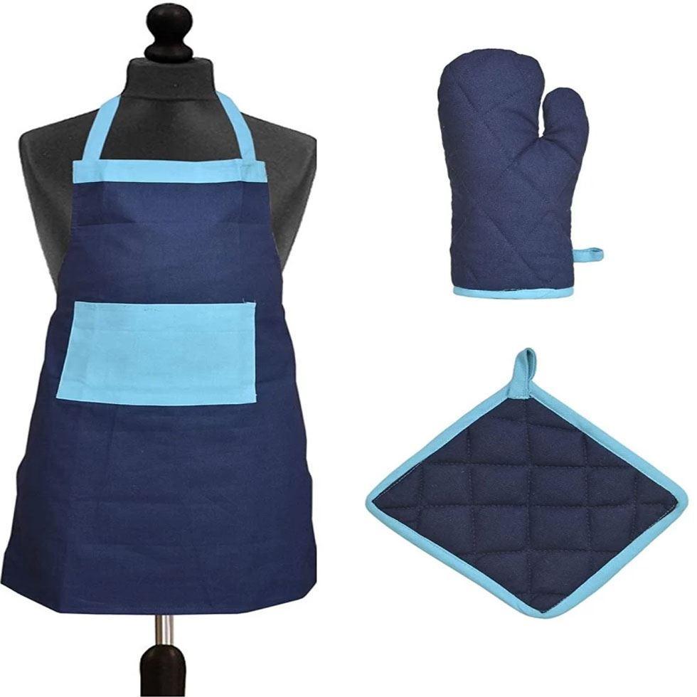 Blue Kitchen Linen Set Image