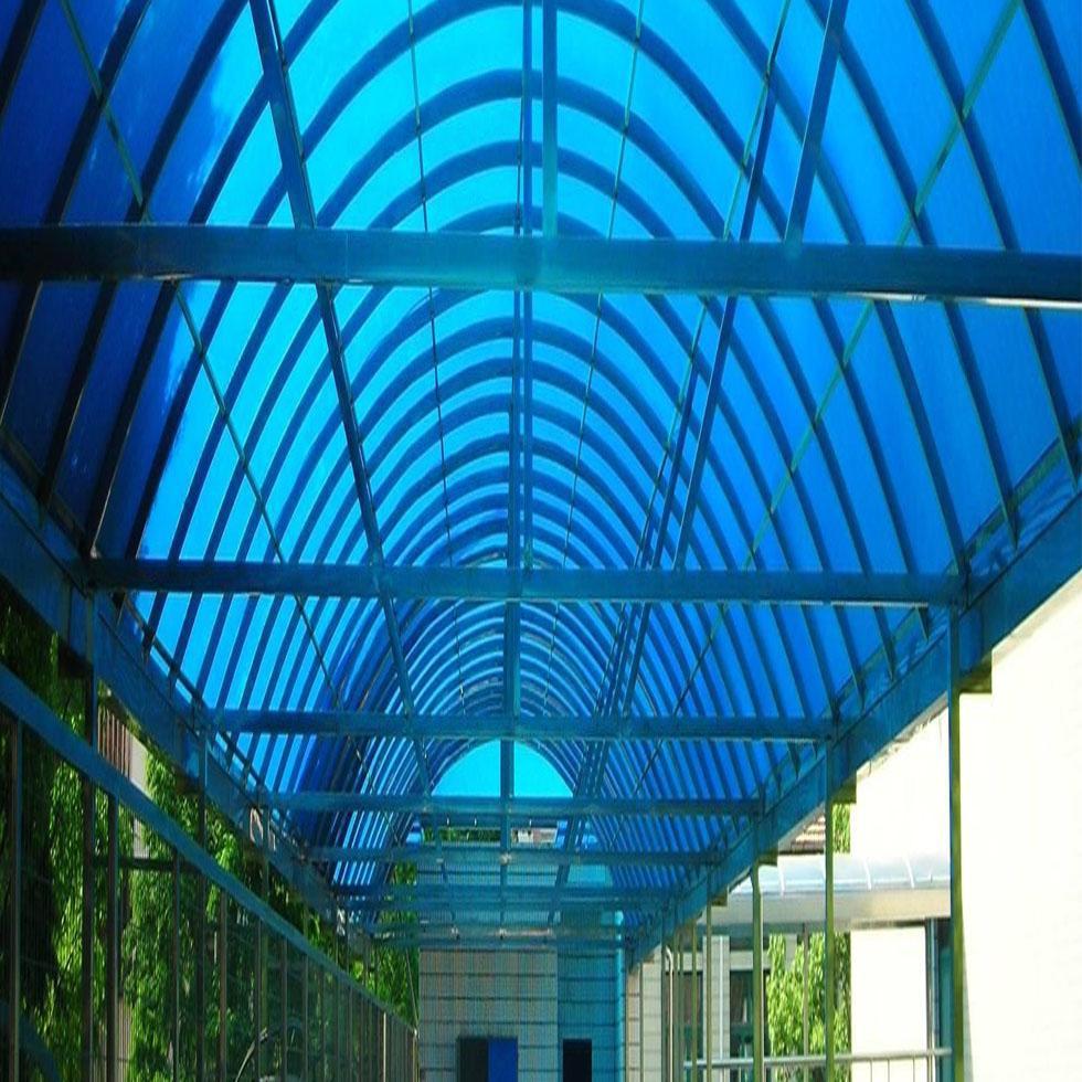 Blue Polycarbonate Roofing  Image