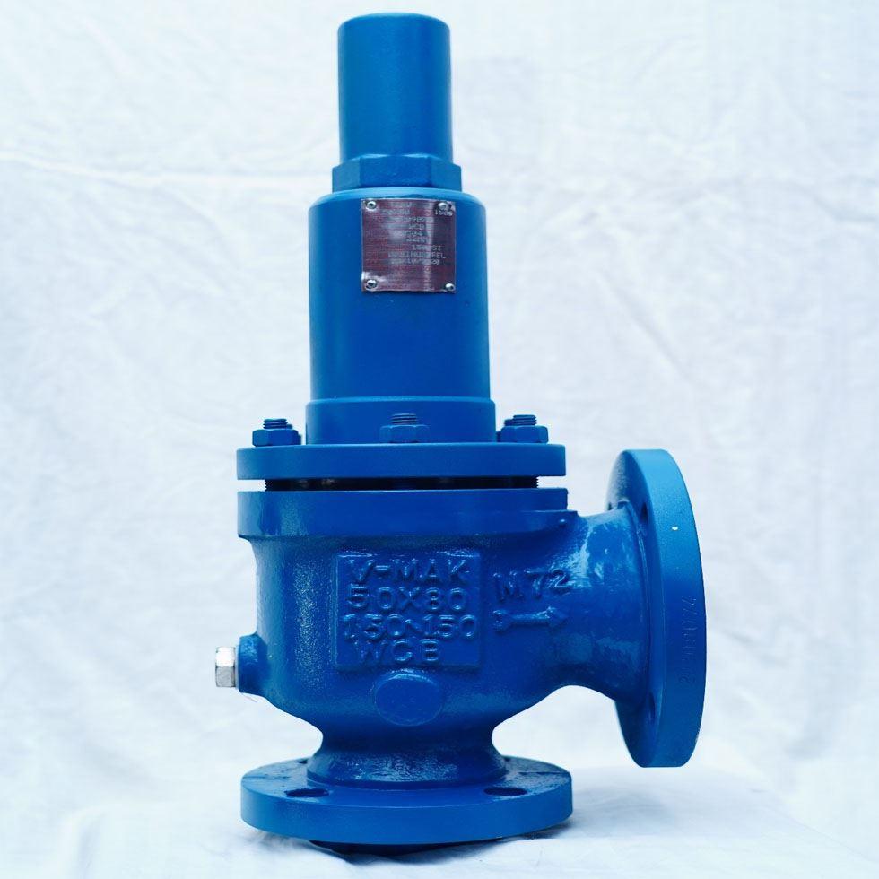 Blue Pressure Safety Valves Image
