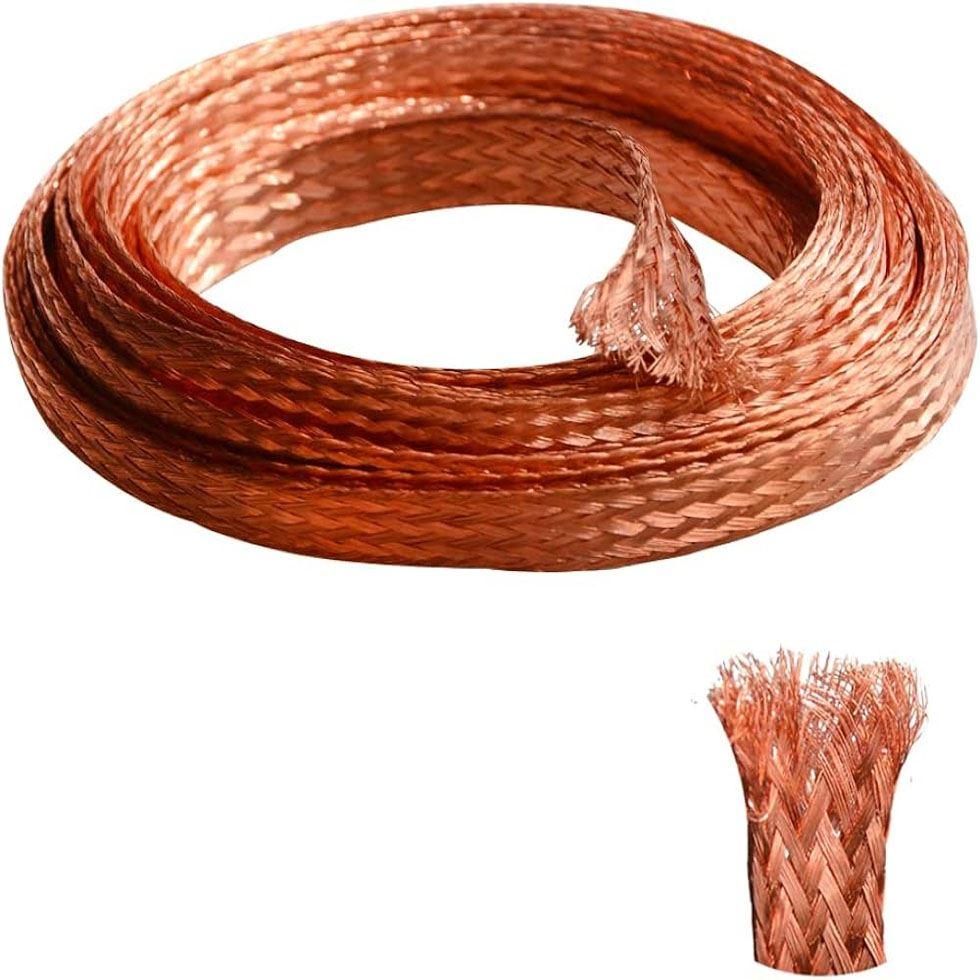 Braid Flat Copper Cable Image