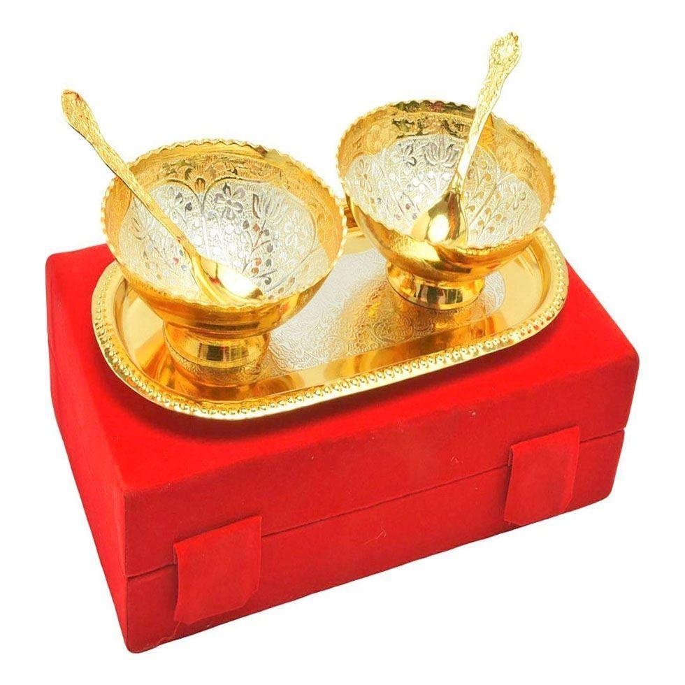 Brass Bowl Set Image