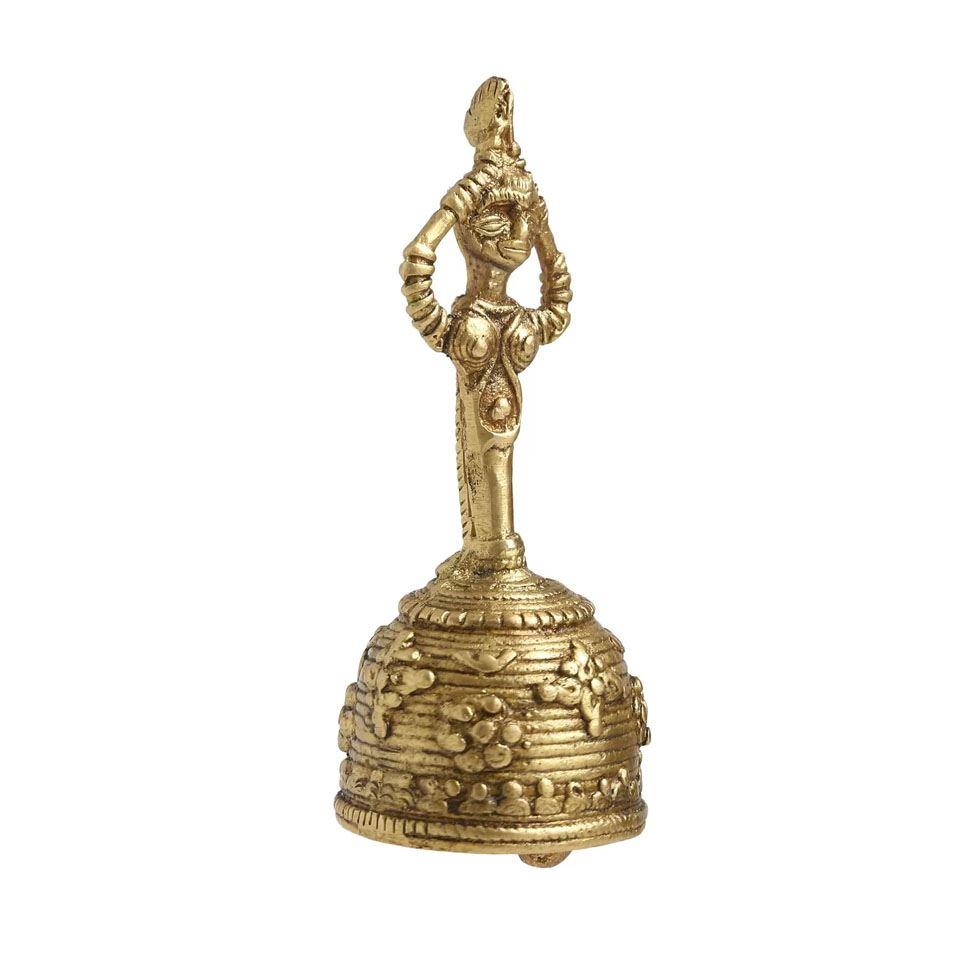 Brass Dhokra Bell Image