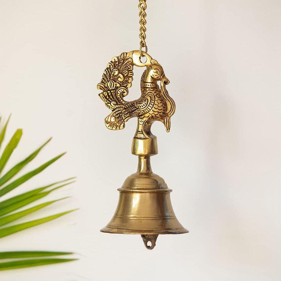 Brass Hanging Bells Image