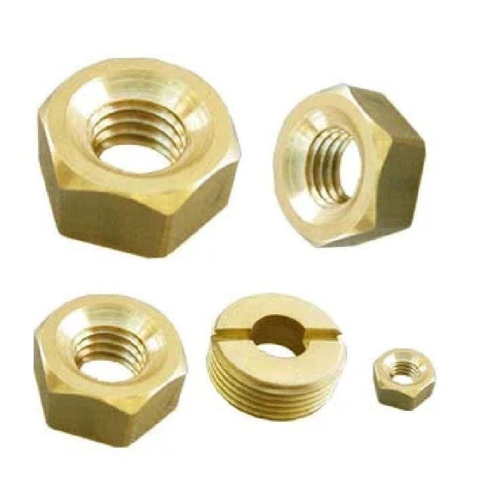 Brass Hex Nuts Image