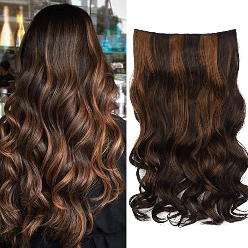 Brown Hair Extension Image