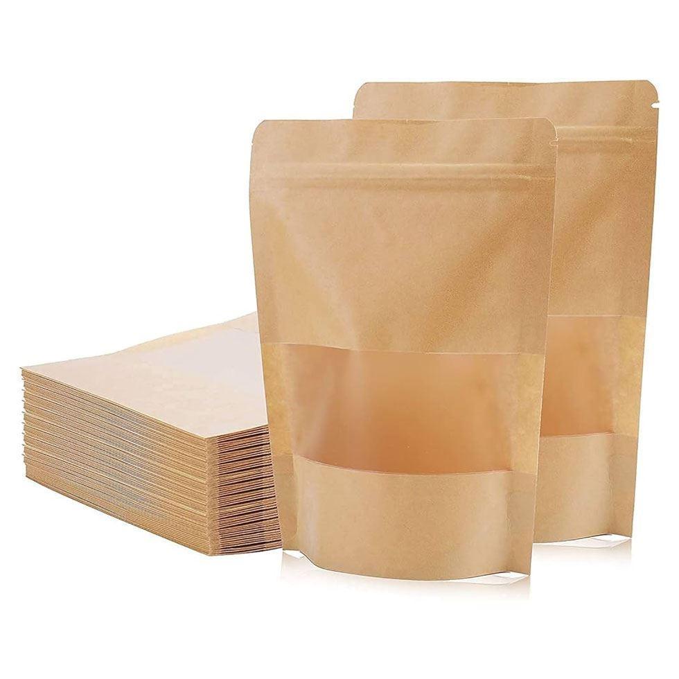 Brown Kraft Paper Pouch Image