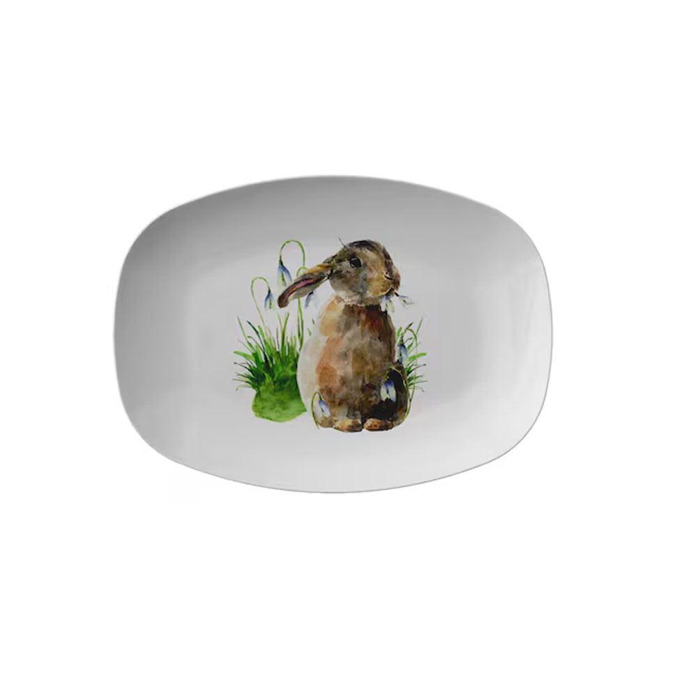 Bunny Serving Platter Image