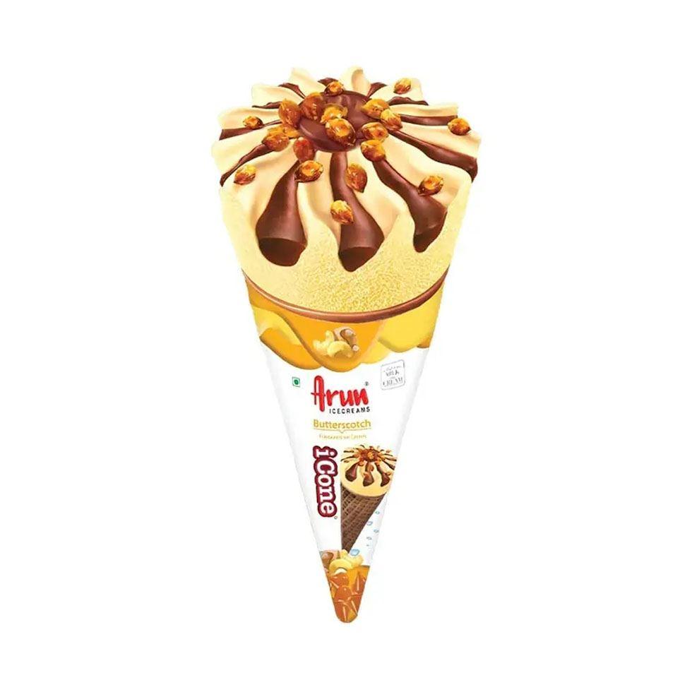 Butterscotch Icecream Cone Image