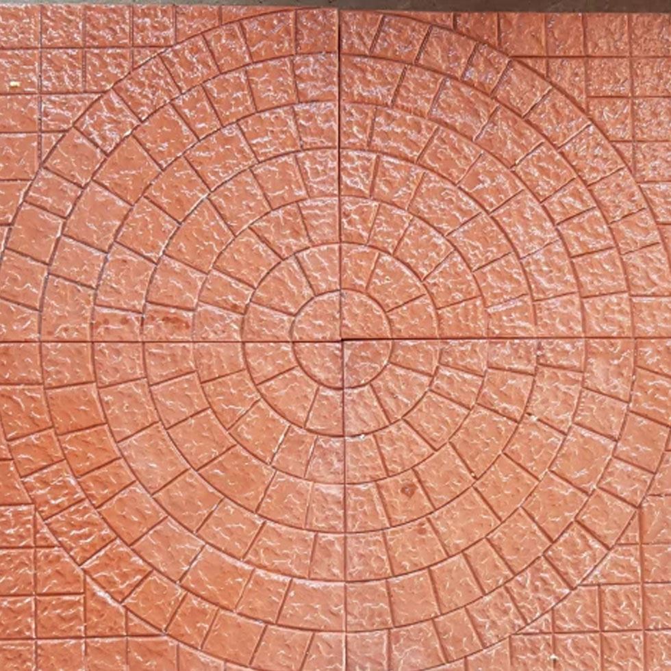 Cement Parking Floor Tiles Image