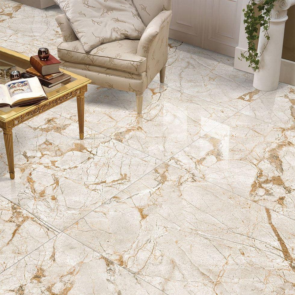 Ceramic Polished Vitrified Floor Tile Image