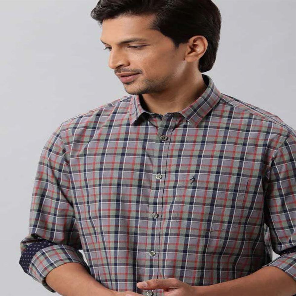 Checked Cotton Shirt  Image