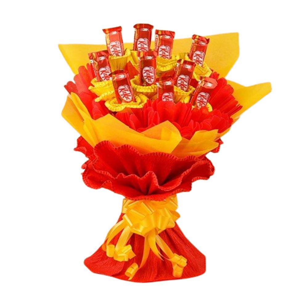Best Handmade Chocolate Bouquet Price Chocolate Gift Pack Image