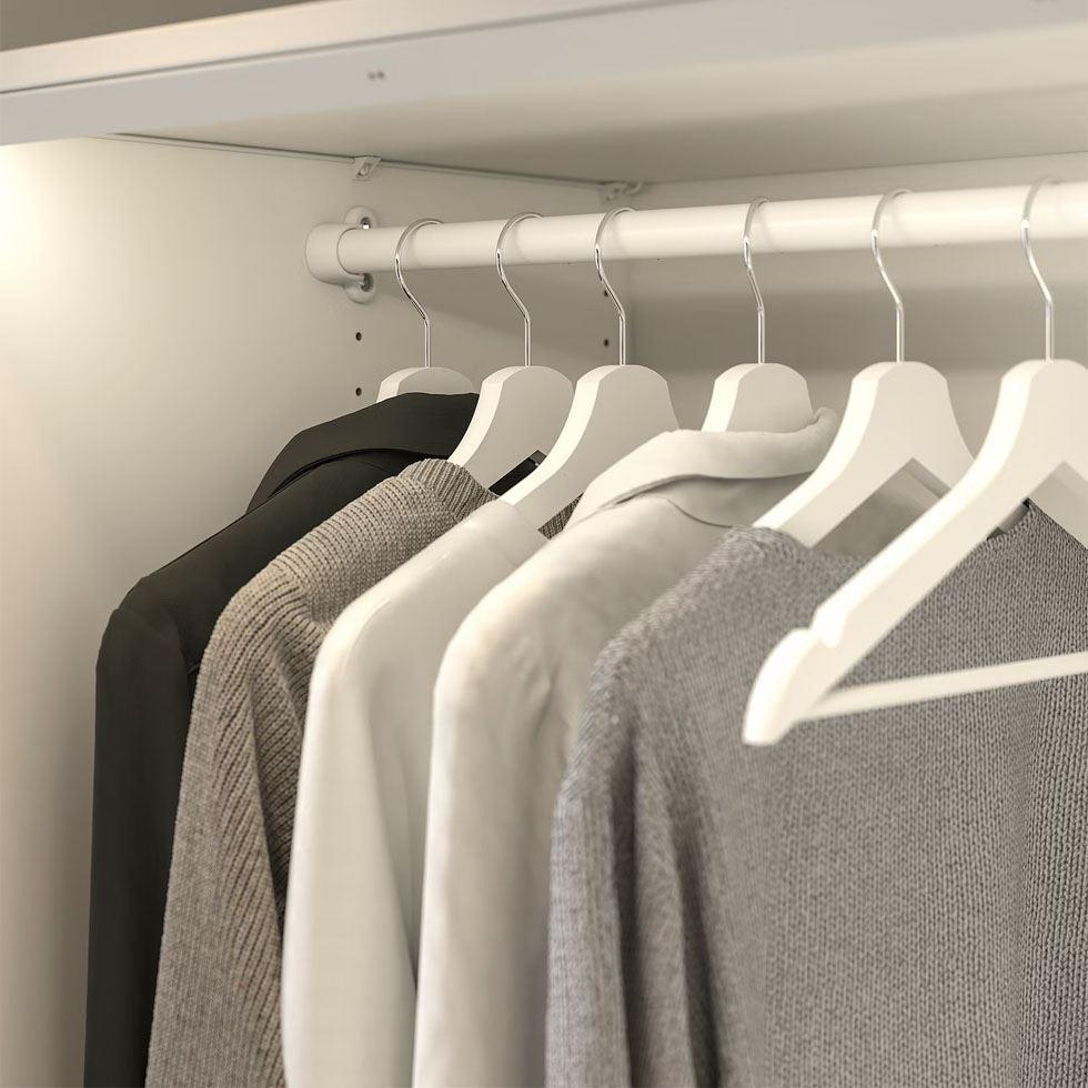 Clothes Wardrobe Hanger Rail Image