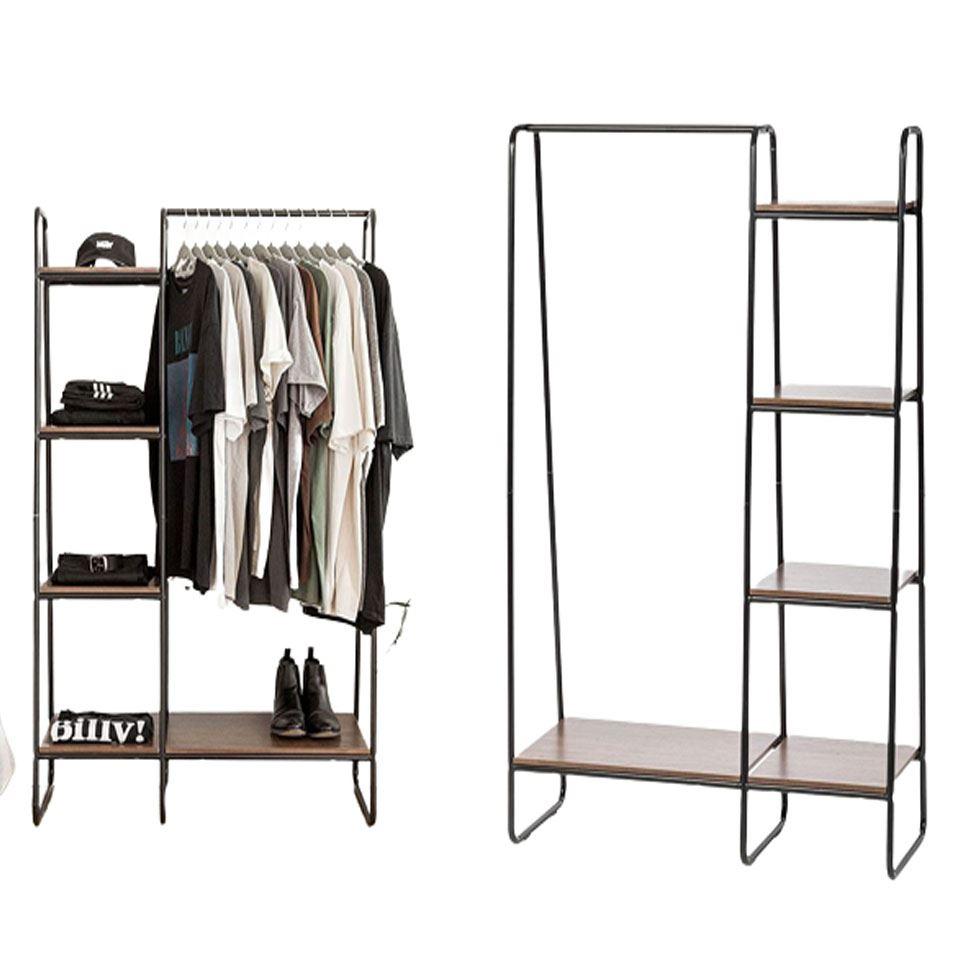 Stainless Steel Clothing Display Racks Boutique Garment Racks Image