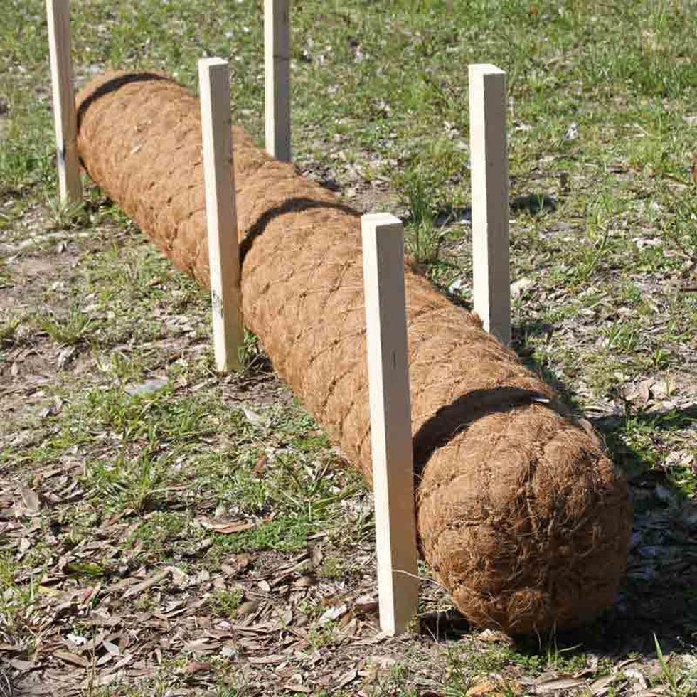 Coir Predrilled Logs Image