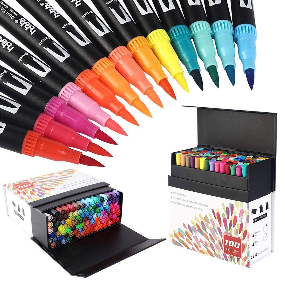Color Brush Pen Set Image