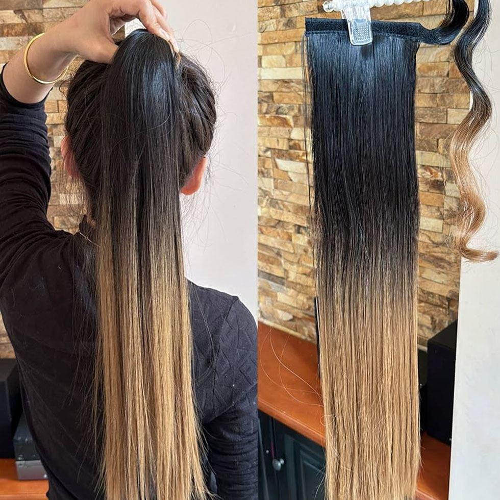 Colour Hair Extensions Image